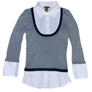 Preppy Long Sleeve Top